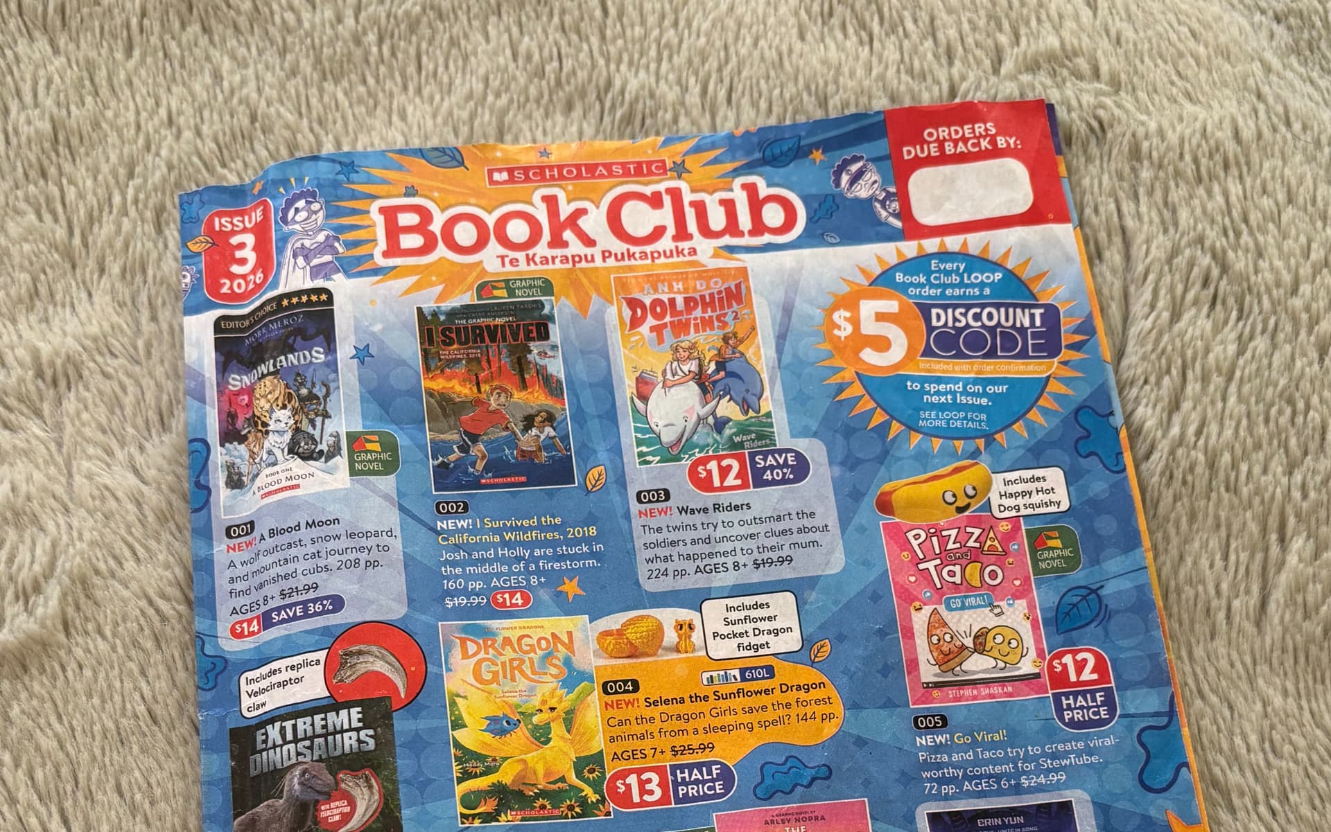 Learning Aid: Scholastic Book Club